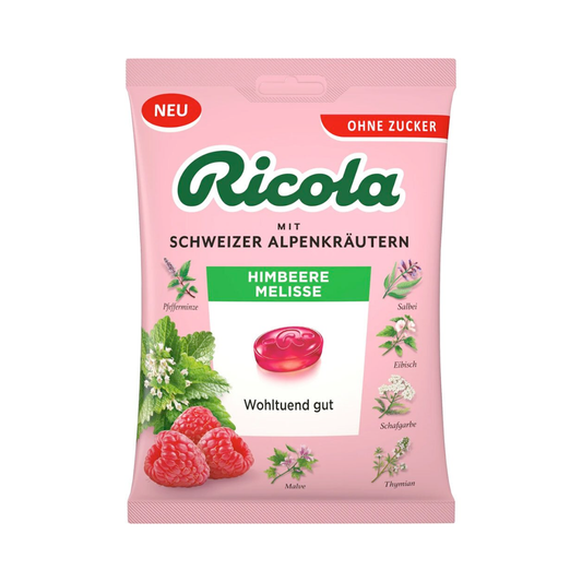 Ricola Himbeere Melisse ohne Zucker 75g