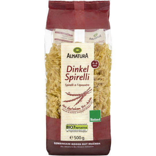 Bio Alnatura Dinkel Spirelli 500g