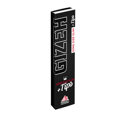 Gizeh Black King Size Slim+Filter Tips 2x34ST