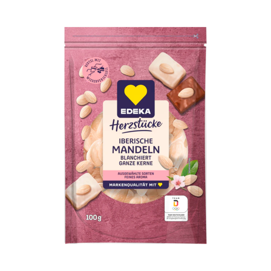 EDEKA Herzstücke Iberische Mandeln blanchiert ganz 100g