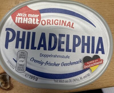 Philadelphia Original Doppelrahmstufe 195g