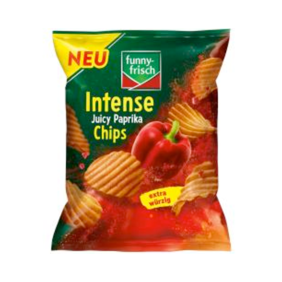 Funny-frisch Intense Chips Juicy Paprika 110g