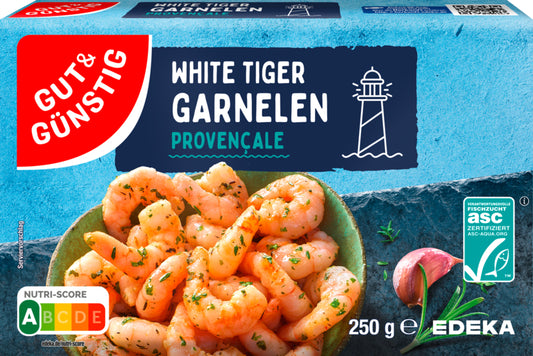 ASC GUT&GÜNSTIG White Tiger Garnelen mariniert 250g