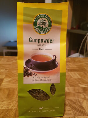 Bio Lebensbaum Grüntee Gunpowder 100g