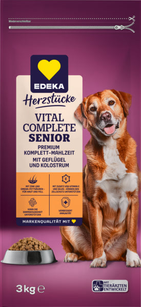 EDEKA Herzstücke Dog Vital Complete Senior 3kg