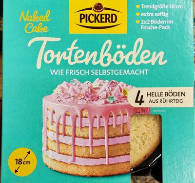 Pickerd Tortenböden hell 500g