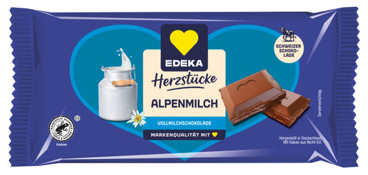 EDEKA Herzstücke Vollmilch 90g