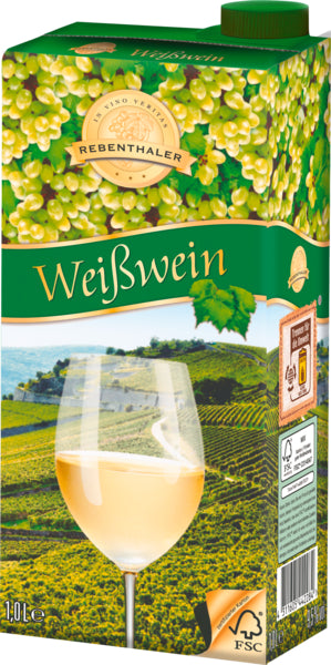 Rebenthaler Weißwein lieblich 1l