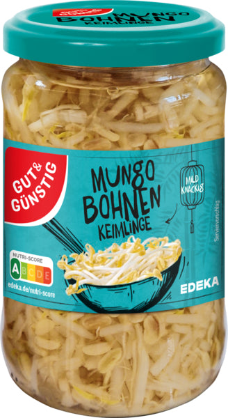 GUT&GÜNSTIG Mungobohnenkeimlinge 330g