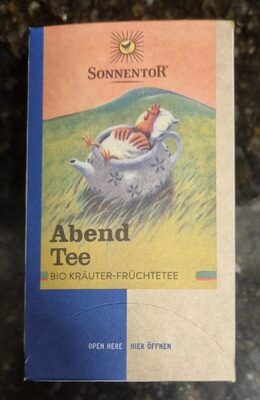 Bio Sonnentor Abendtee 18ST 27g
