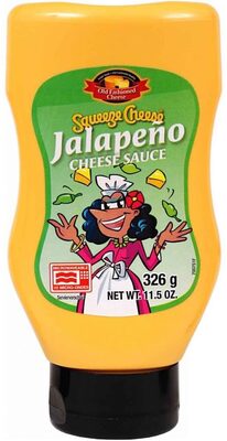 Old Fashioned Jalapeno Squeeze Cheese 326g