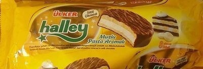 Ülker Halley Bananen Schokoraspeln Marshmallow 240g