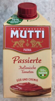 Mutti Passata Deu 500g
