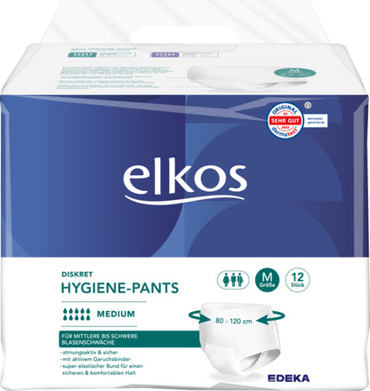 EDEKA elkos Hygiene-Pants Medium 12ST