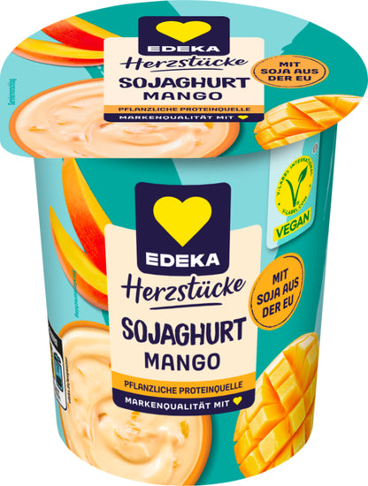 EDEKA Herzstücke Sojagurt Mango 500g