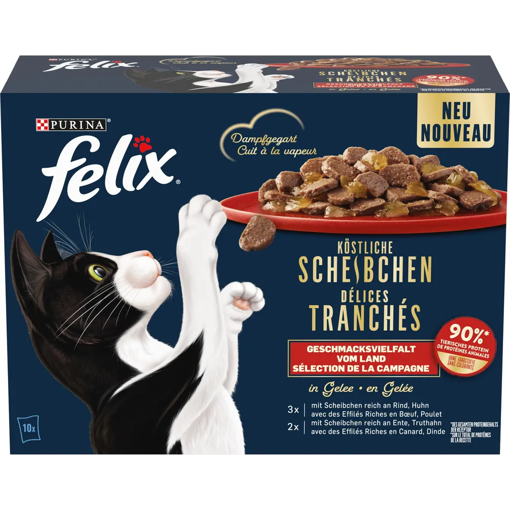 Felix Köstliche Scheibchen Land 10x80g