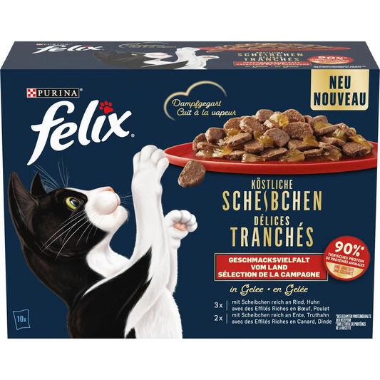 Felix Köstliche Scheibchen Land 10x80g