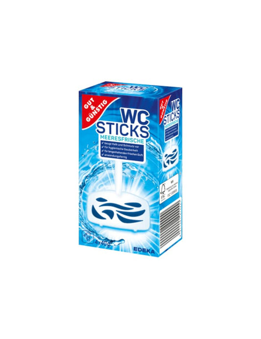 GUT&GÜNSTIG WC-Sticks Ocean 4x40g