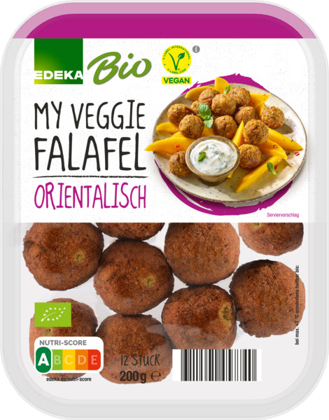 Bio EDEKA+Vegan Falafel Bällchen 12ST 200g