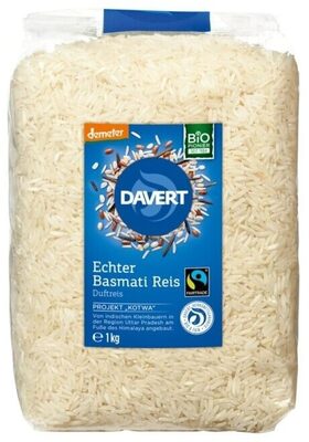 Demeter Davert Basmati-Reis weiß 1kg