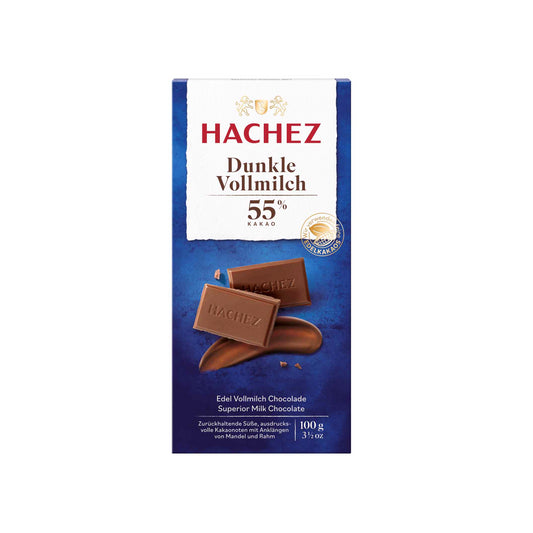 Hachez Tafel Dunkle Vollmilch 55% 100g