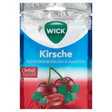 Wick Kirsche&Eukalyptus ohne Zucker 72g