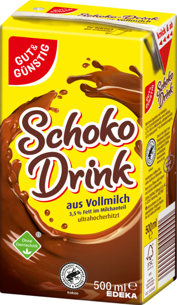 GUT&GÜNSTIG H-Schokodrink 3,5% 0,5l VLOG