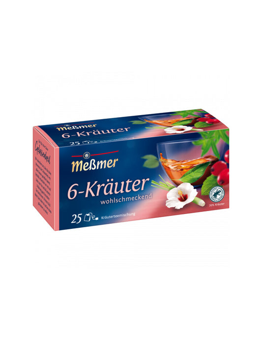 Meßmer 6-Kräuter Tee 25x2g