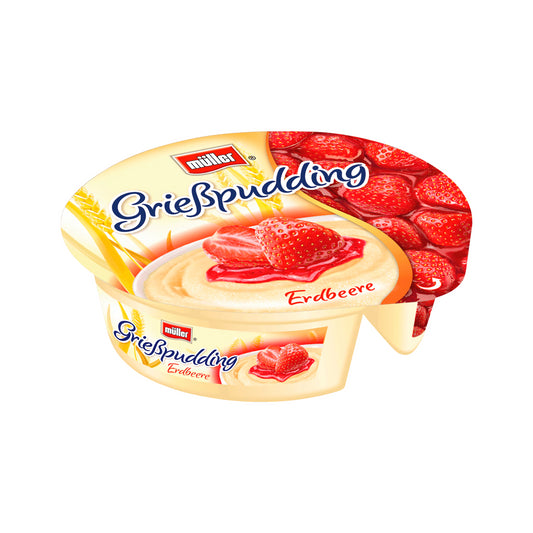 Müller Grießpudding Erdbeere 160g