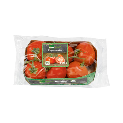 Bio Rispentomaten Spanien Klasse II 500g Kartonschale im Flowpack