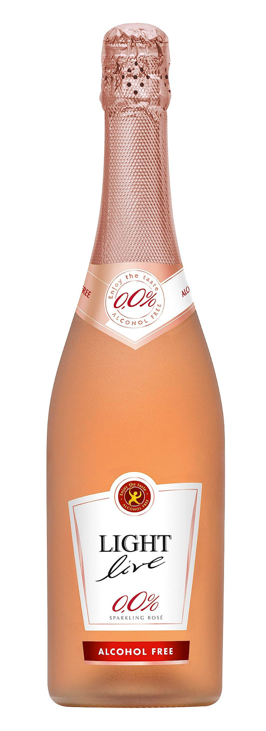 Light Live Sparkling 0,0% Rose alkoholfrei 0,75l