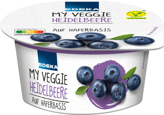 EDEKA My Veggie Veganer Haferghurt Heidelbeere 150g