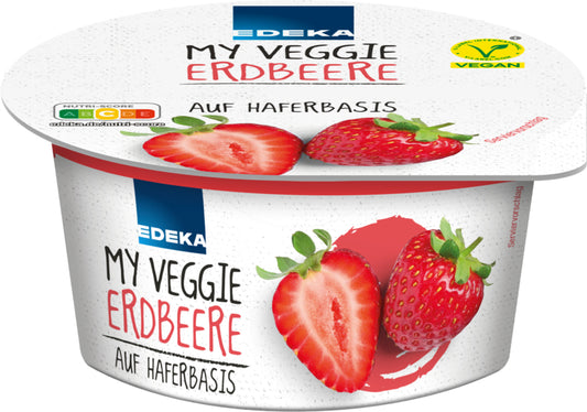 EDEKA My Veggie Veganer Haferghurt Erdbeere 150g