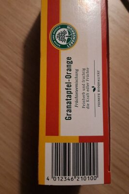 Bio Lebensbaum Granatapfel-Orange-Tee 20ST 40g