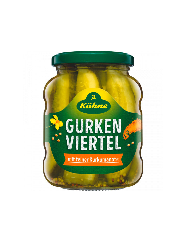 Kühne Gurkenviertel 330g