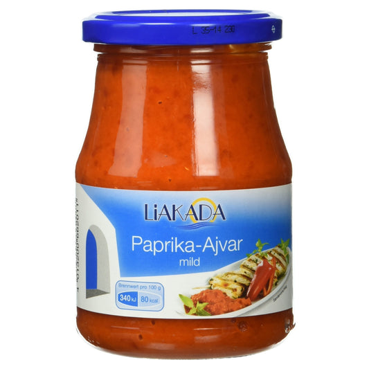 Liakada Paprika Ajvar mild 330g