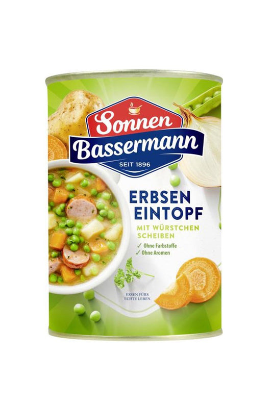 Sonnen Bassermann 1 Teller Erbsen-Eintopf 400g