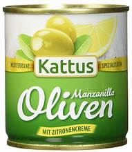 Kattus Oliven mit Zitronencreme gefüllt 200g