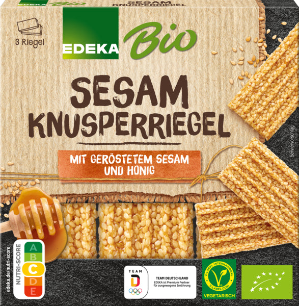 Bio EDEKA Sesam Knusperriegel 3x25g