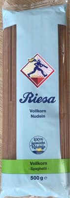 Riesa Vollkorn Spaghetti 500g