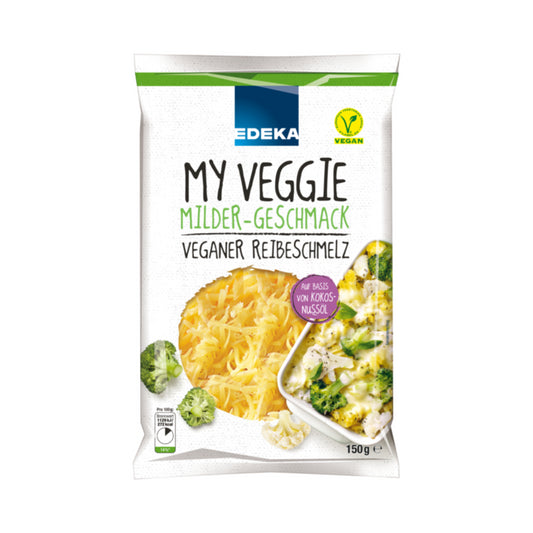 EDEKA My Veggie Veganer Reibeschmelz Milder-Geschmack 150g