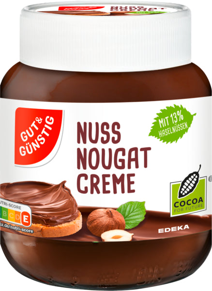 GUT&GÜNSTIG Nuss Nougat Creme 400g