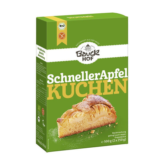 Bio Bauckhof schneller Apfelkuchen glutenfrei 2x250g