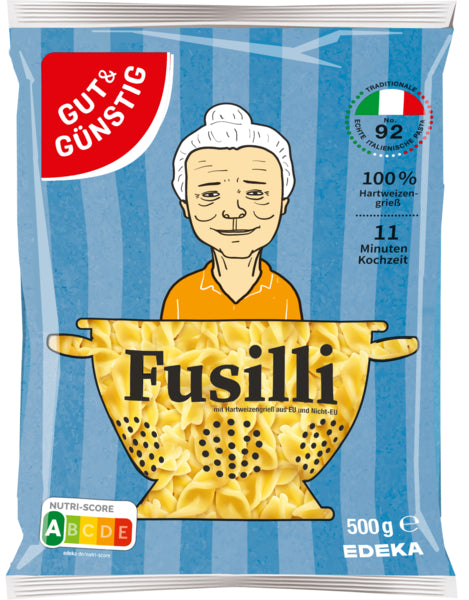 GUT&GÜNSTIG Fusilli 500g