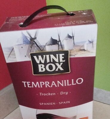 Wine Box Tempranillo La Mancha D.O.3l