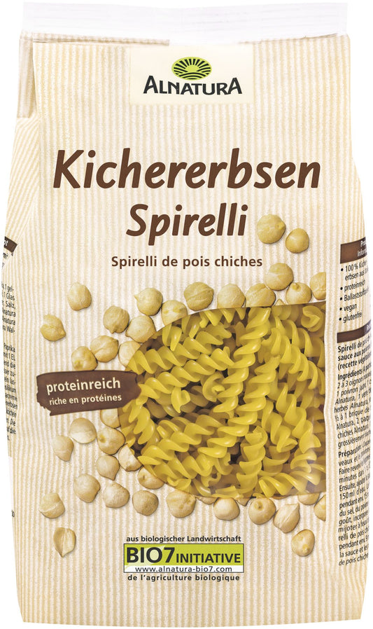 Bio Alnatura Kichererbsen-Spirelli 250g