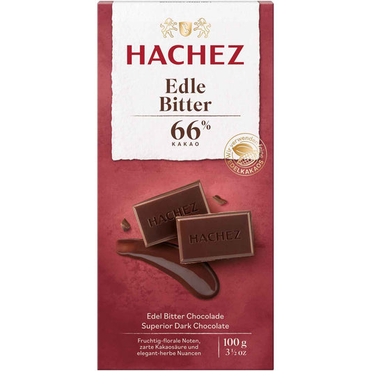 Hachez Tafel Edle Bitter 66% 100g