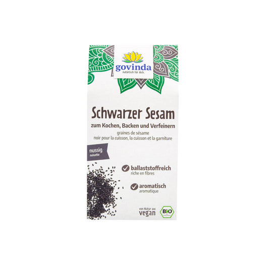 Bio Govinda Schwarzer Sesam 200g