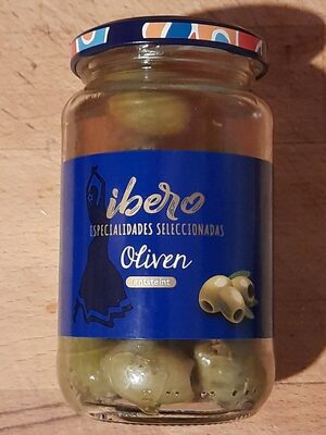 Ibero grüne Oliven entsteint 330g