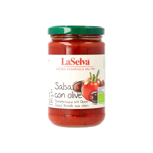 Bio La Selva Tomatensauce mit Oliven 280g